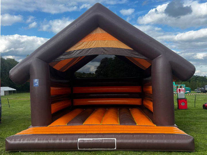 Orange and Brown Castle